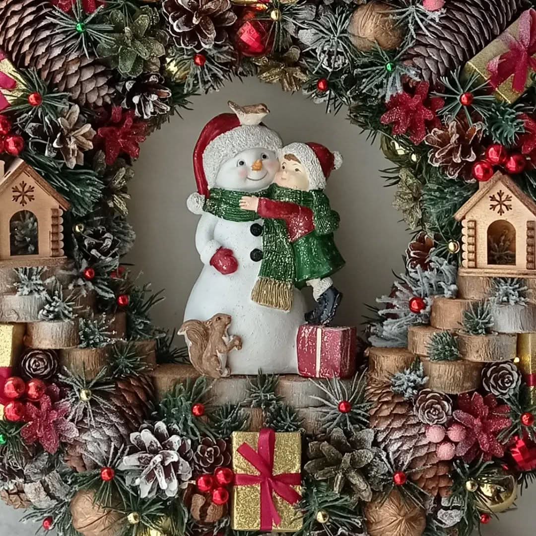 Guirlanda Decoração Natalina Luxo 70CM