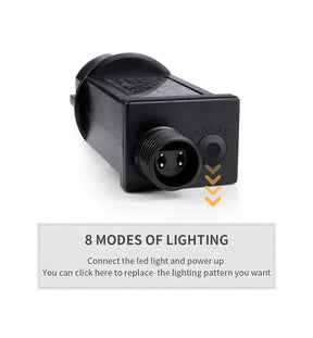 Luzes de Natal LED Impermeáveis - Encanto e Magia